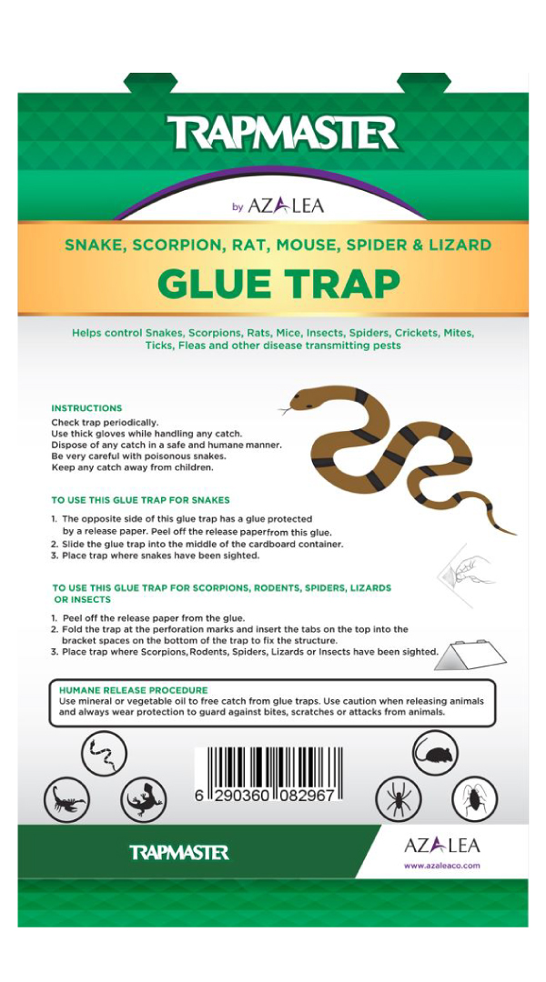 Trapmaster Snake Glue Trap  Azalea General Trading Co. LLC.